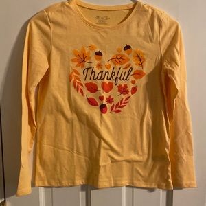 Children’s Place. size 10/12. Thanksgiving shirt. New without tag.. Never worn